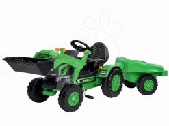 Werkstattset Mit 79 Zubehörteilen Black+Decker Smoby Und Ein Jim Loader Trettraktor Mit Lader Und Anhänger -Smoby 800056516 b big traktor 1