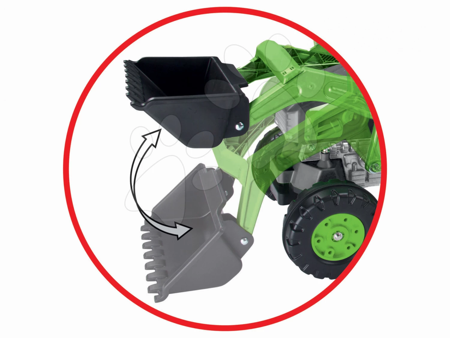 Rutschenset Toboggan Super Megagliss 2in1 Smoby Und Ein Jim Loader Trettraktor Mit Lader Und Anhänger 7 Rutschenset Toboggan Super Megagliss 2in1 Smoby Und Ein Jim Loader Trettraktor Mit Lader Und Anhänger – Bild 7