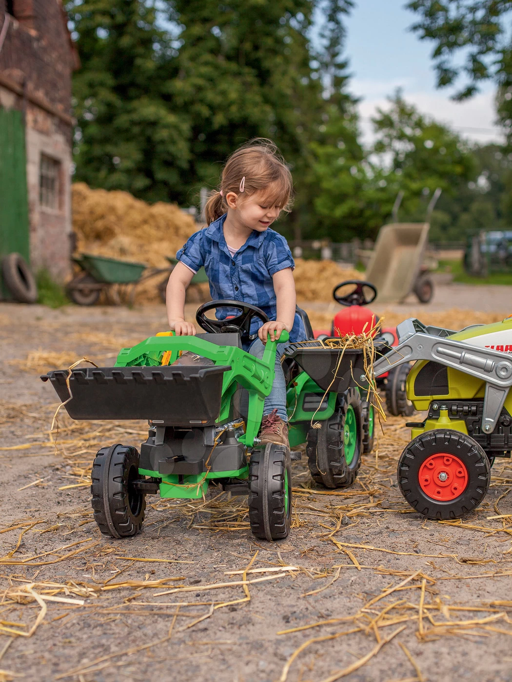 Rutschenset Toboggan Super Megagliss 2in1 Smoby Und Ein Jim Loader Trettraktor Mit Lader Und Anhänger 19 Rutschenset Toboggan Super Megagliss 2in1 Smoby Und Ein Jim Loader Trettraktor Mit Lader Und Anhänger – Bild 19