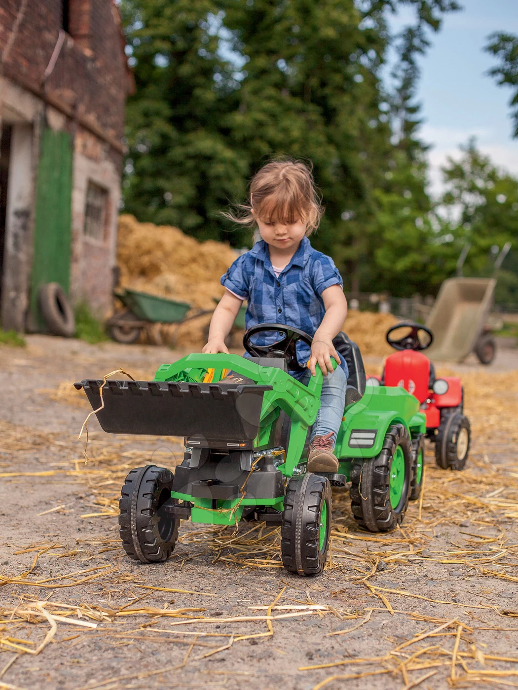 Rutschenset Toboggan Super Megagliss 2in1 Smoby Und Ein Jim Loader Trettraktor Mit Lader Und Anhänger 20 Rutschenset Toboggan Super Megagliss 2in1 Smoby Und Ein Jim Loader Trettraktor Mit Lader Und Anhänger – Bild 20