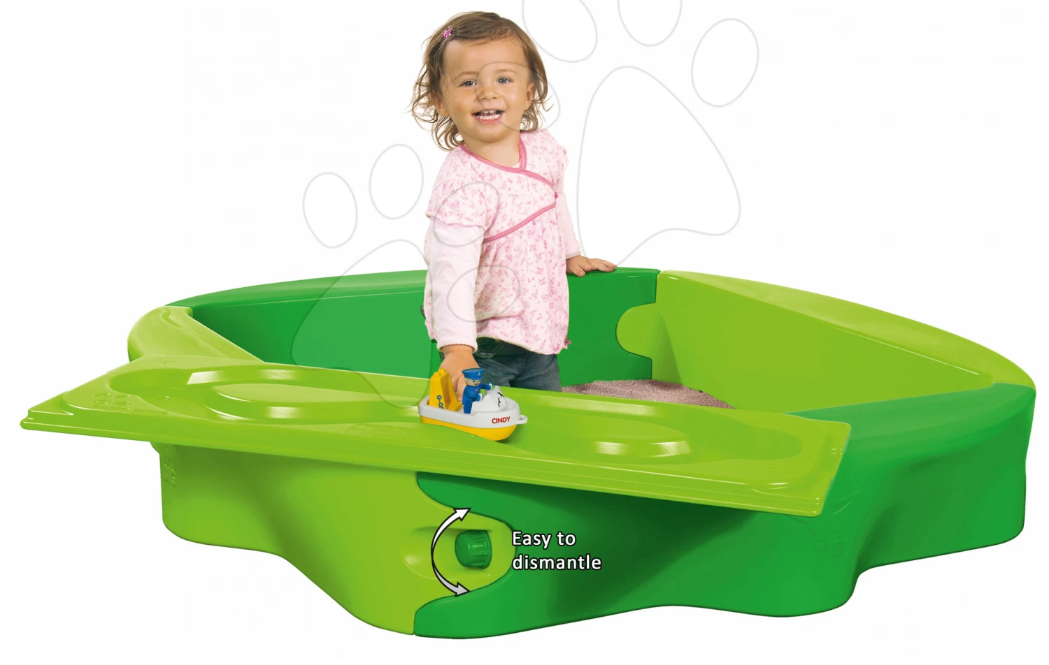 Rutschenset Toboggan XL Smoby Mit Wasser Und Sandkasten Mit Abdeckung Und Wasserbahn 8 Rutschenset Toboggan XL Smoby Mit Wasser Und Sandkasten Mit Abdeckung Und Wasserbahn – Bild 8
