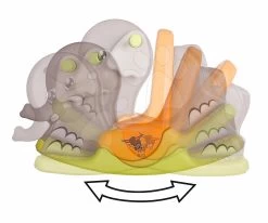 Set Rutsche Toboggan KS Smoby Länge 150 Cm Und Schaukel-Elefant Mit Beweglichen Ohren Ab 24 Monaten 27 Set Rutsche Toboggan KS Smoby Länge 150 Cm Und Schaukel-Elefant Mit Beweglichen Ohren Ab 24 Monaten -Smoby 800056788 e big hojdacka slon 1