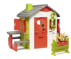 Rutschenset Toboggan Super Megagliss 2in1 Smoby Und Haus Neo Jura Lodge Mit Einer Erweiterungslösung -Smoby 810213 a d smoby domcek