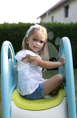 Eine Rutsche Mit Springbrunnen Toboggan XL Slide Green Smoby 230 Cm Gleitfläche Mit UV-Filter Ab 3 Jahren SM820302 -Smoby 820302 aa smoby smyklavka 1