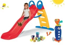 Set Rutsche Funny Toboggan Smoby 200 Cm Und Sportspiel, Pyramide Aus Zinn Mit Golfwagen Ab 24 Monaten 31 Set Rutsche Funny Toboggan Smoby 200 Cm Und Sportspiel, Pyramide Aus Zinn Mit Golfwagen Ab 24 Monaten -Smoby 820401set 25 smoby set
