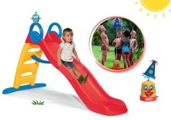 Set Rutsche Funny Toboggan Smoby 200 Cm Und Ein Clown Mit Wasserdüse Ab 24 Mon -Smoby 820401set 6 smoby set