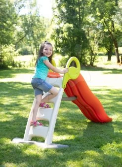 Rutschenset Toboggan Funny Smoby Länge 2 M, Eimerset Und Schubkarre Ab 24 Monaten -Smoby 820402 xj smoby smyklavka 4