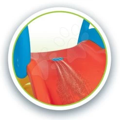 Rutsche Mit Spritzbrunnen Funny Toboggan Double Smoby 2 Meter Doppelwände Mit UV-Filter Ab 2 Jahren -Smoby 820403 c smoby smyklavka