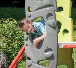 Set Rutsche Toboggan Super Megagliss 2v1 Smoby A Klettergerüst Multiactivity Climbing Tower Mit Kletterwänden Ab 24 Monaten -Smoby 840204 i smoby preliezacka