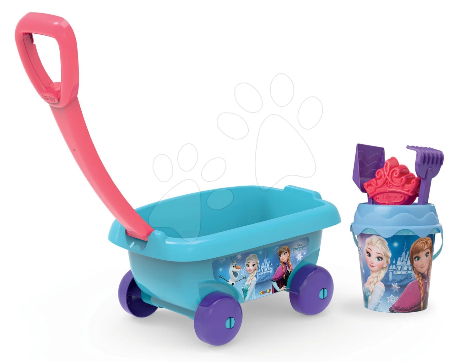 Rutscher-Set Scooter Pink Smoby Mit Gummirädern Und Rutsche Toboggan Mit Wasser- Und Abschleppwagen Mit Eimerset Ab 18 Monaten 7 Rutscher-Set Scooter Pink Smoby Mit Gummirädern Und Rutsche Toboggan Mit Wasser- Und Abschleppwagen Mit Eimerset Ab 18 Monaten – Bild 7