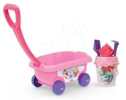 Rutscher-Set Scooter Pink Smoby Mit Gummirädern Und Einem Trolley Zum Ziehen Mit Einem Set Ab 18 Monaten -Smoby 867004 a smoby vozik