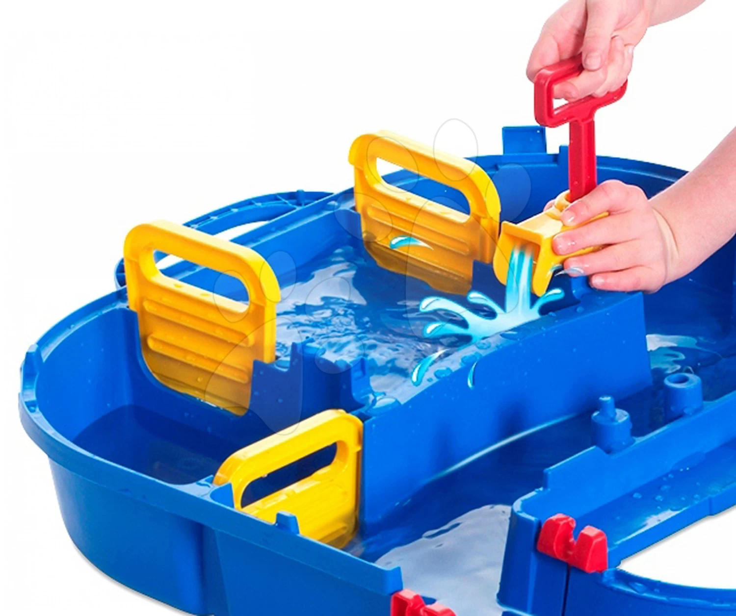 Rutschenset Toboggan KS Smoby Mit Länge Von 150 Cm Und Aquaplay MegaBridge Wasserbahn Mit Damm Und Brücke Ab 24 Monaten 6 Rutschenset Toboggan KS Smoby Mit Länge Von 150 Cm Und Aquaplay MegaBridge Wasserbahn Mit Damm Und Brücke Ab 24 Monaten – Bild 6