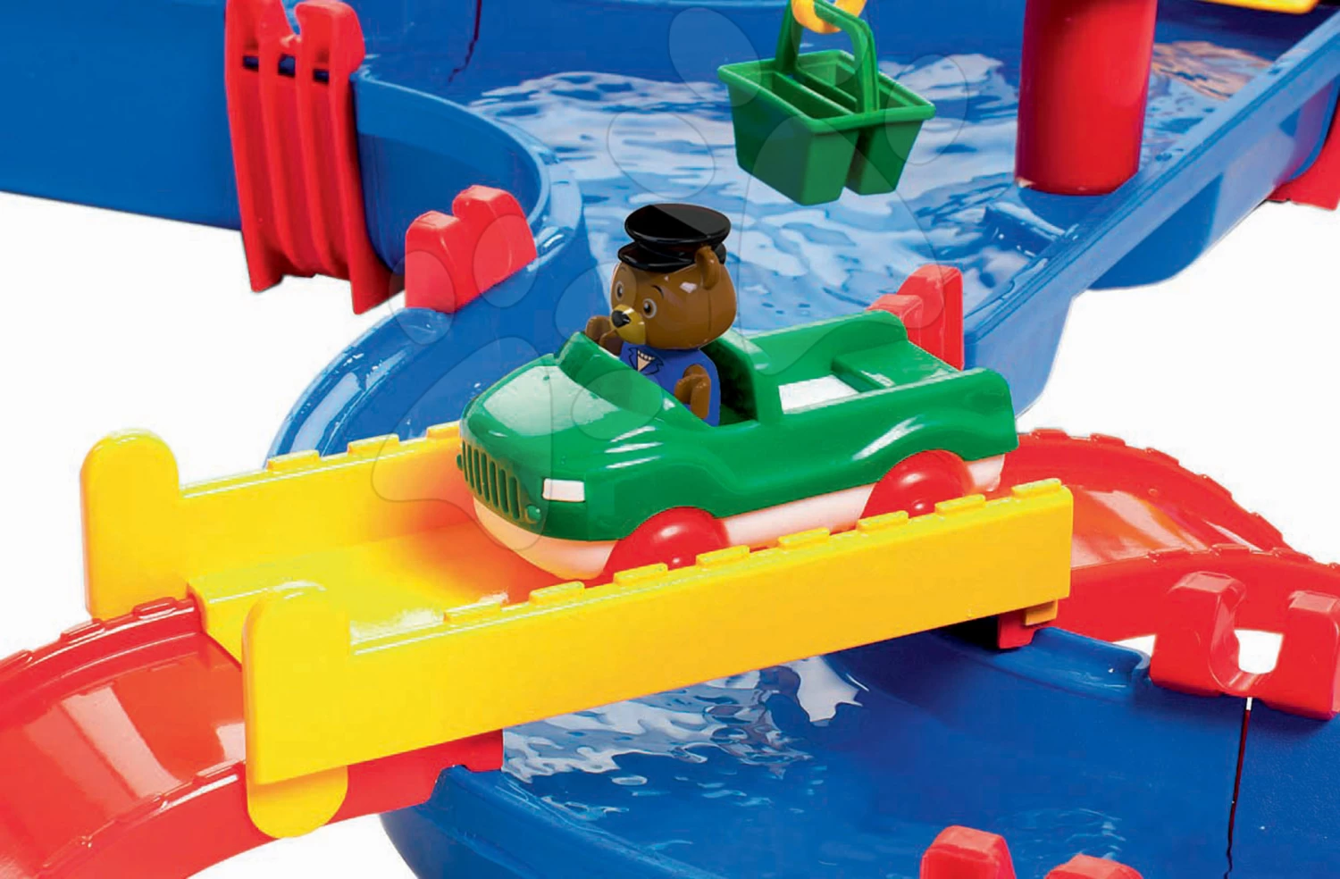 Rutschenset Toboggan KS Smoby Mit Länge Von 150 Cm Und Aquaplay MegaBridge Wasserbahn Mit Damm Und Brücke Ab 24 Monaten 10 Rutschenset Toboggan KS Smoby Mit Länge Von 150 Cm Und Aquaplay MegaBridge Wasserbahn Mit Damm Und Brücke Ab 24 Monaten – Bild 10
