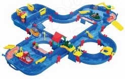 Set Rutsche Funny Toboggan Smoby 200 Cm Und Eine Wasserstraße Im Koffer Mit Damm, Pumpe Und 4 Segelbooten 4 Figuren Ab 24 Monaten 24 Set Rutsche Funny Toboggan Smoby 200 Cm Und Eine Wasserstraße Im Koffer Mit Damm, Pumpe Und 4 Segelbooten 4 Figuren Ab 24 Monaten -Smoby 8700001660 a aquaplay draha 1