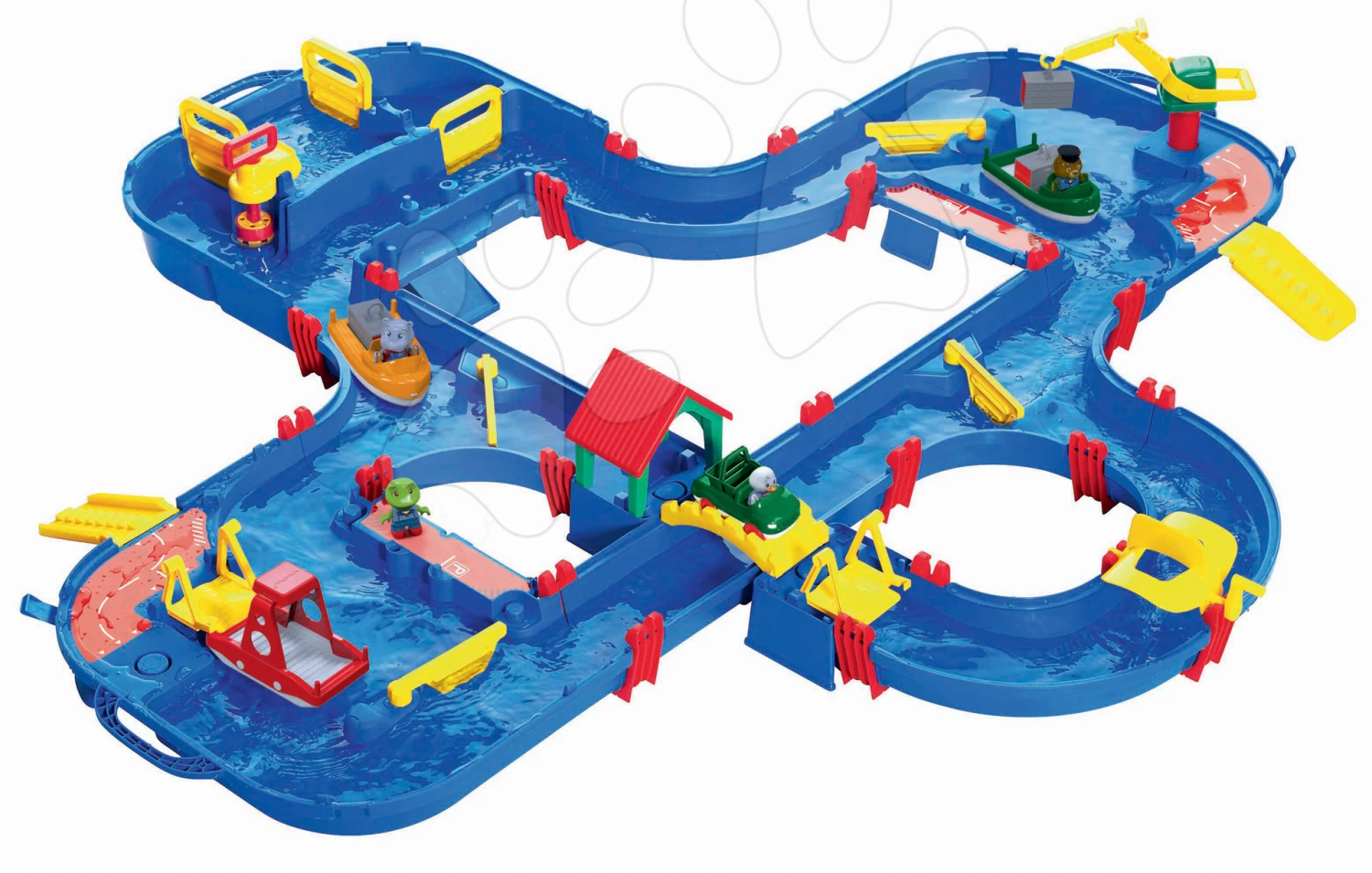 Rutschenset Toboggan Super Megagliss 2in1 Smoby Und Die Wasserbahn Aquaplay 'n Go Im Koffer Mit Damm 10 Rutschenset Toboggan Super Megagliss 2in1 Smoby Und Die Wasserbahn Aquaplay 'n Go Im Koffer Mit Damm – Bild 10