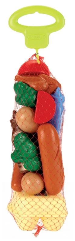 Toaster-Set Mini Tefal Smoby Tefal Schnellkochtopf, Lebensmittel In Einem Netz Und Kocher Mit Töpfen -Smoby 950 a ecoiffier potraviny 1