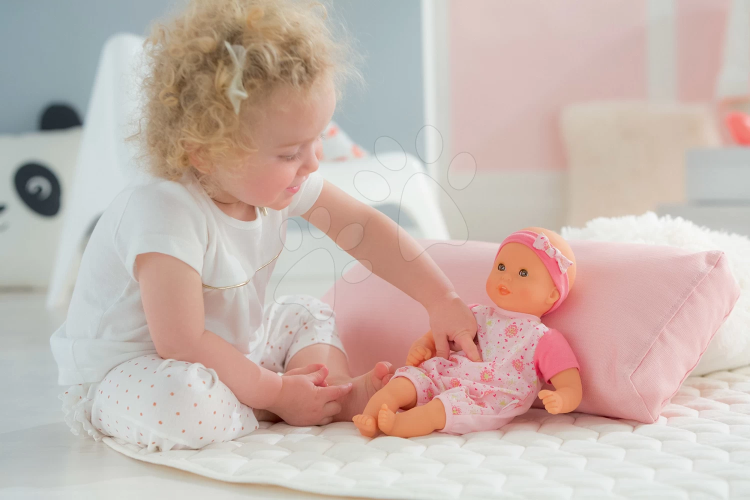 Puppenhaus-Set Violette Baby Nurse Large Doll's Play Center Smoby Und Puppe Bébé Calin Loving & Melodies Interaktiv Mit 4 Klängen Und 3 Melodien 30 Cm 6 Puppenhaus-Set Violette Baby Nurse Large Doll's Play Center Smoby Und Puppe Bébé Calin Loving & Melodies Interaktiv Mit 4 Klängen Und 3 Melodien 30 Cm – Bild 6