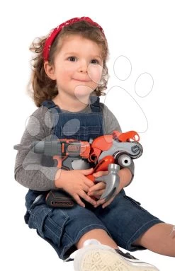 Werkstattset Black+Decker Smoby Elektronisch Und Traktor Builder Max Mit Bagger Und Lader -Smoby smoby enfant 2 30