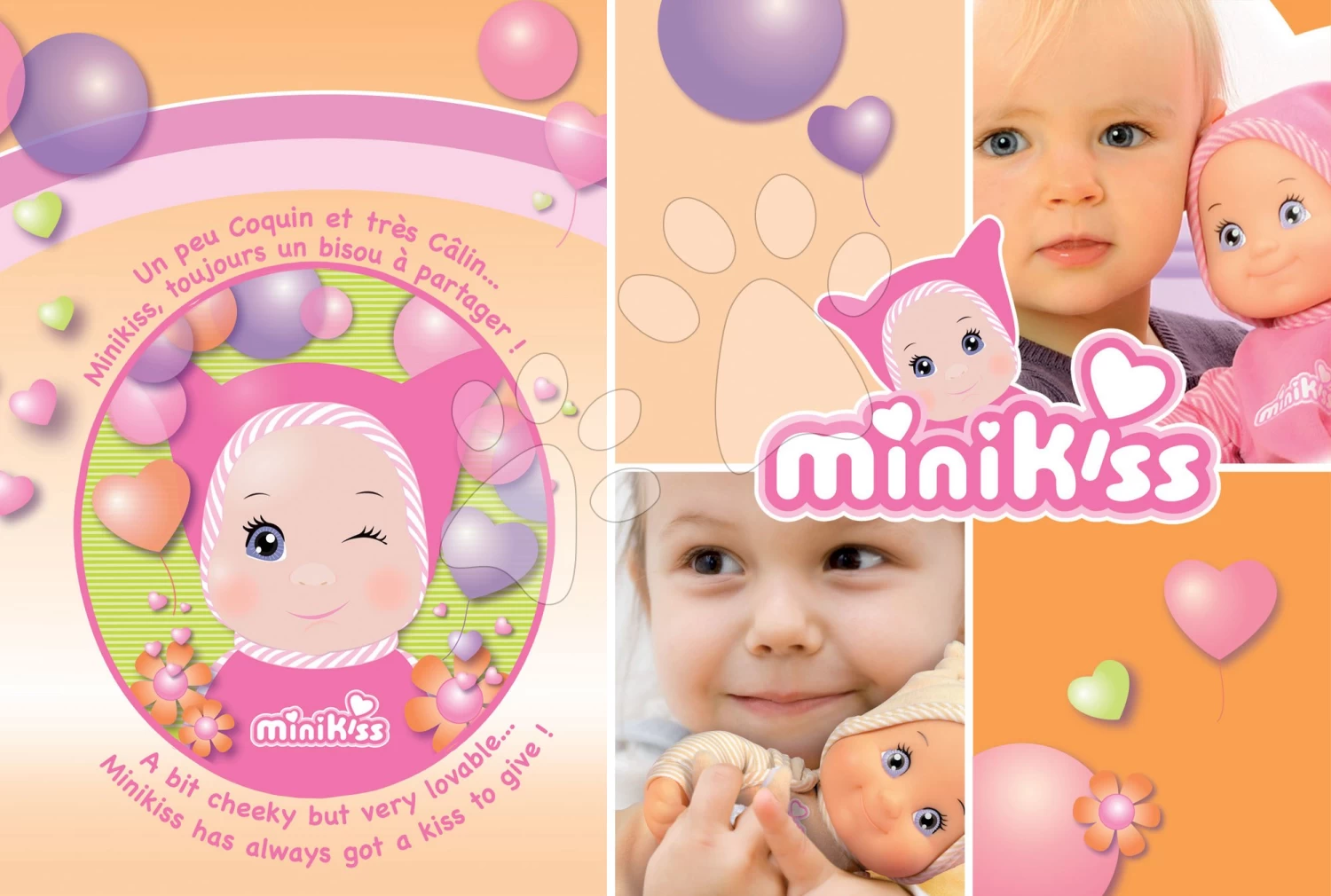 Puppe Mit Klängen MiniKiss Smoby Ins Bett 27 Cm Ab 12 Monaten 5 Puppe Mit Klängen MiniKiss Smoby Ins Bett 27 Cm Ab 12 Monaten – Bild 5