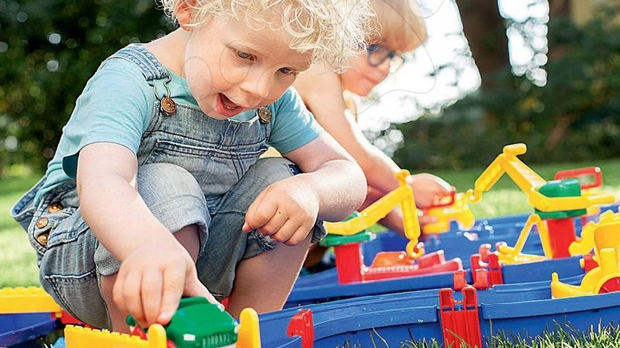 Rutschenset Toboggan Super Megagliss 2in1 Smoby Und Die Wasserbahn Aquaplay Mountain Lake Mit Einer Höhle Und 2 Booten 5 Rutschenset Toboggan Super Megagliss 2in1 Smoby Und Die Wasserbahn Aquaplay Mountain Lake Mit Einer Höhle Und 2 Booten – Bild 5